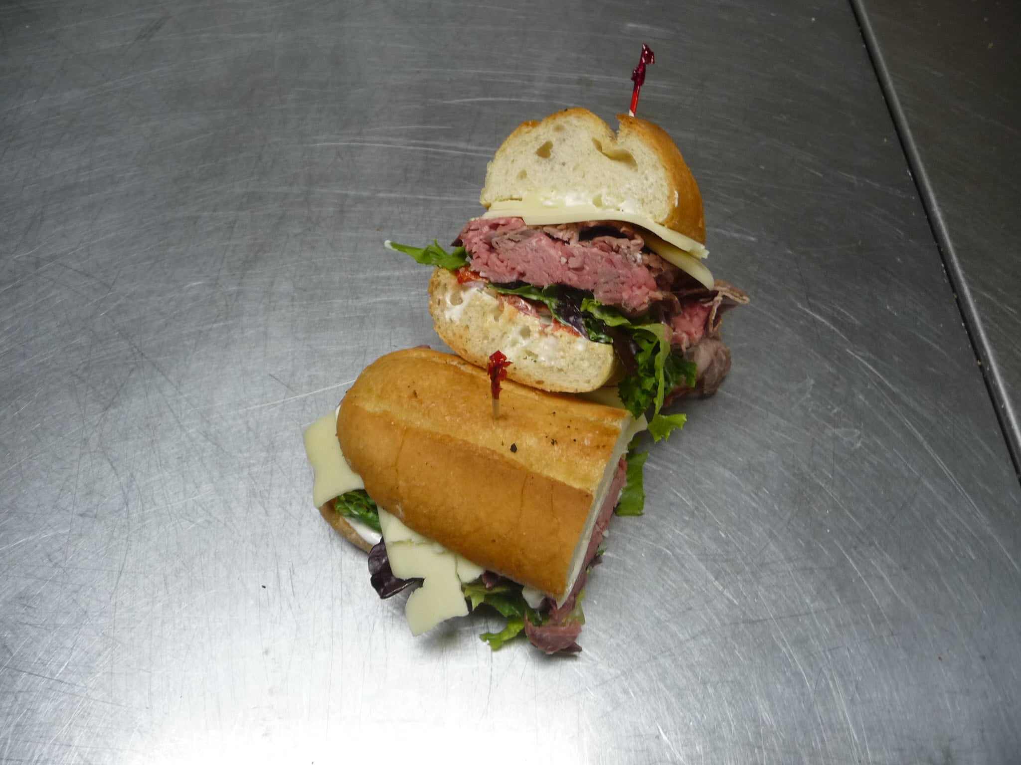 Roast Beef Sandwich Brew Bakers